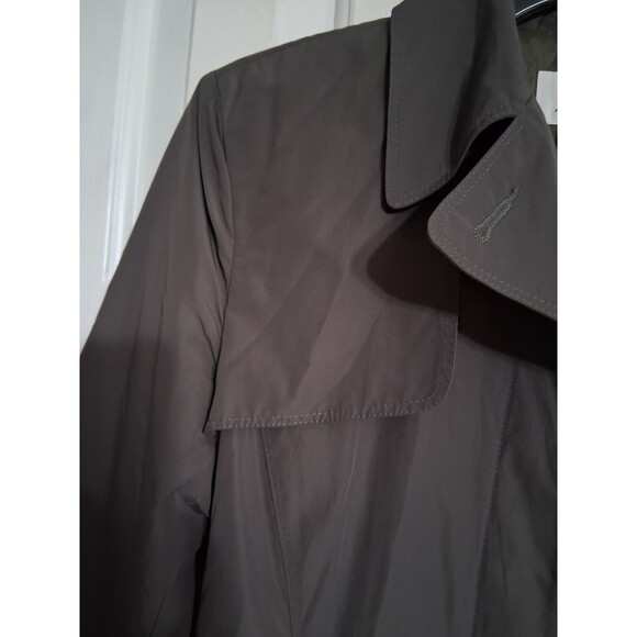 Women's Armani Exchange Light Trenchcoat Raincoat Size S - Picture 3 of 11